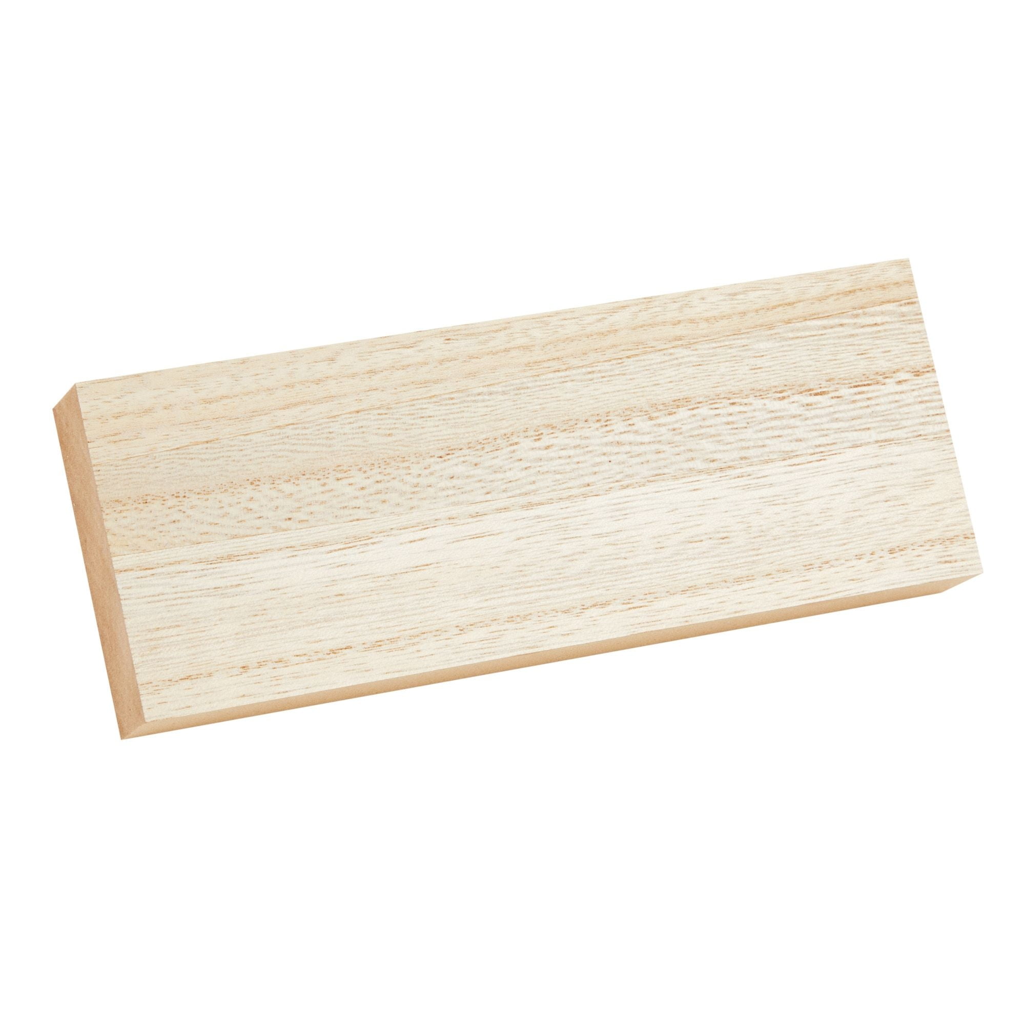 4 Feet Rectangular Rectangle Wooden Block, Thickness: 2 Inch