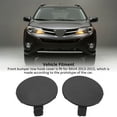 thumbnail image 3 of 53286 0R060, Front Bumper Tow Hook Cover 1 Pair Wearproof Impact   For  2013 To 2015, 3 of 8