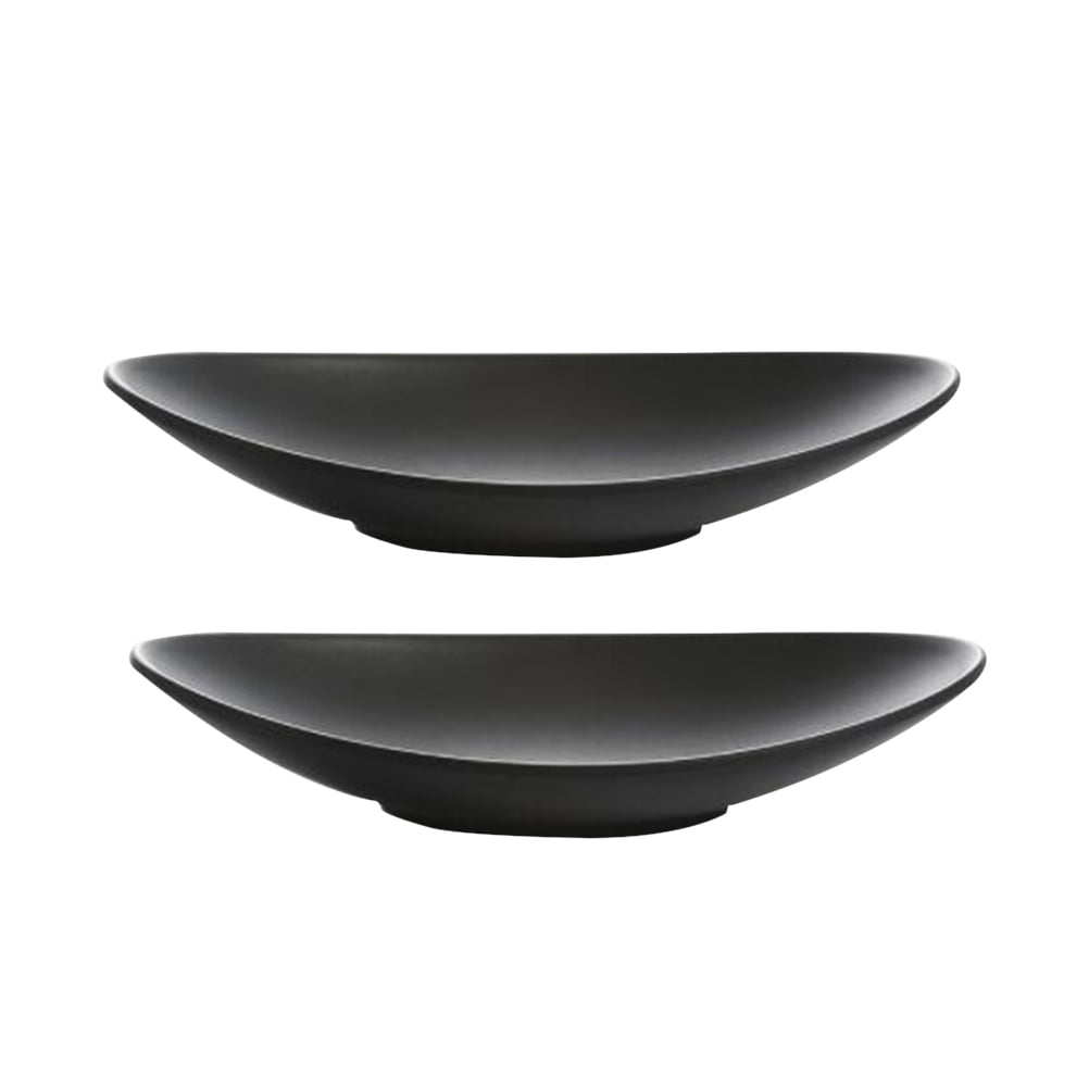 Plates Sushi Serving Black Plate Dessert Melamineparty Appetizer
