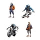 thumbnail image 4 of Figuras de esqueleto de resina acrílica Inteprter para decoración de Halloween motocicleta Type3 NO3, 4 of 6