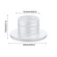 thumbnail image 3 of Qaailabf Manchon en Silicone Joint de Robinet Valves 4 Points Interface Triangles Valves Anneau d'Étanchéité Accessoires, 3 of 5