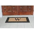 thumbnail image 6 of A1HC 30"x48" Natural Coir & Rubber Paisley Monogrammed Door Mat, Heavy-Duty, Low-Profile, Anti-Shed Outdoor Entrance Mat, 6 of 6