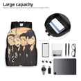thumbnail image 4 of Haikyu Backpack, Large Capacity Bookbag For College Travel, 16.1x11.8x6.5 Inch, 4 of 8