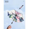 thumbnail image 1 of 1pc Automatic Sun/Rain Umbrella With Flower Print, Uv Protection, Elevated Aesthetics, Windproof, Foldable, Women's Characteristic Top-Grade Umbrella,, 1 of 5
