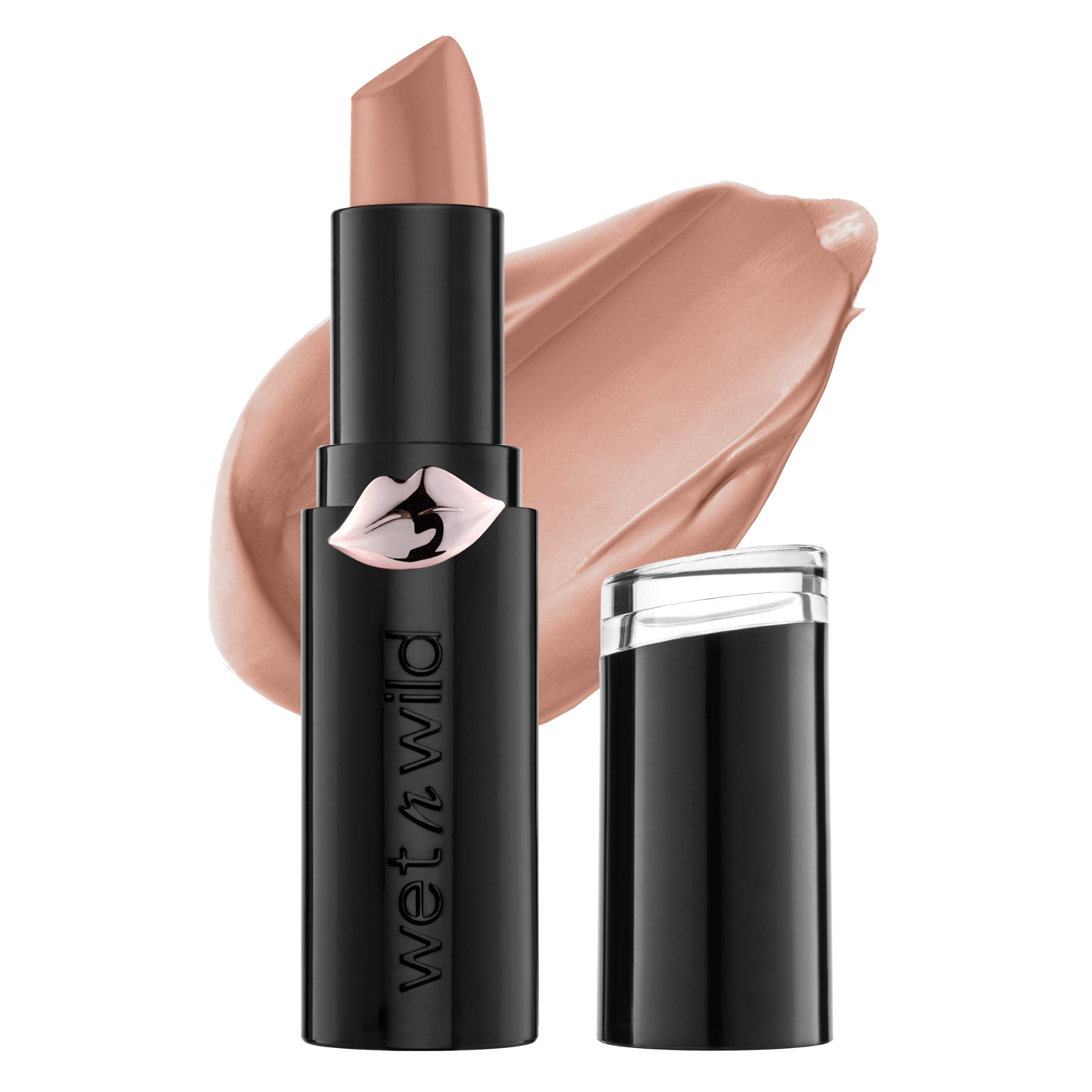 (2 pack) wet n wild Mega Last Matte Lip Color - Never Nude