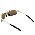 thumbnail image 3 of Gafas de Sol Deportivas RONSOU para Hombre Al-Mg Polarizadas Plata/Azul, 3 of 6