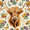 Floral Cow, variant on Yayeee Bath Rug for Bathroom Floor Non Slip Rectangle Fluffy Soft Absorbent Mat, 16"x24", Pink Popsicle Pattern