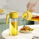 thumbnail image 4 of Dispensador de aceite de soja, dispensador de aceite de oliva para cocina, botella, frasco para condimentos, 550 ml (19.35 oz aprox.), gran capacidad, apertura y cierre automáticos., 4 of 6