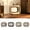 Black, variant on Ufehgfjh Picture Frame Photo Frame TV Shaped Wood Picture Frame Use Desktop and Hanging Photo Display Vintage TV Style Wooden Photo Frame for Home Decor Car Ornament
