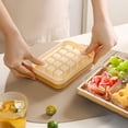thumbnail image 5 of Ice Cubes Tray, 15 Cubess Mold with Lid for Freezer, Non Spills Ice Box for Water Cocktail Tea Coffee Whiskey Beer, Quick-Fill and Easy Press to Release Without Touching, 5 of 6