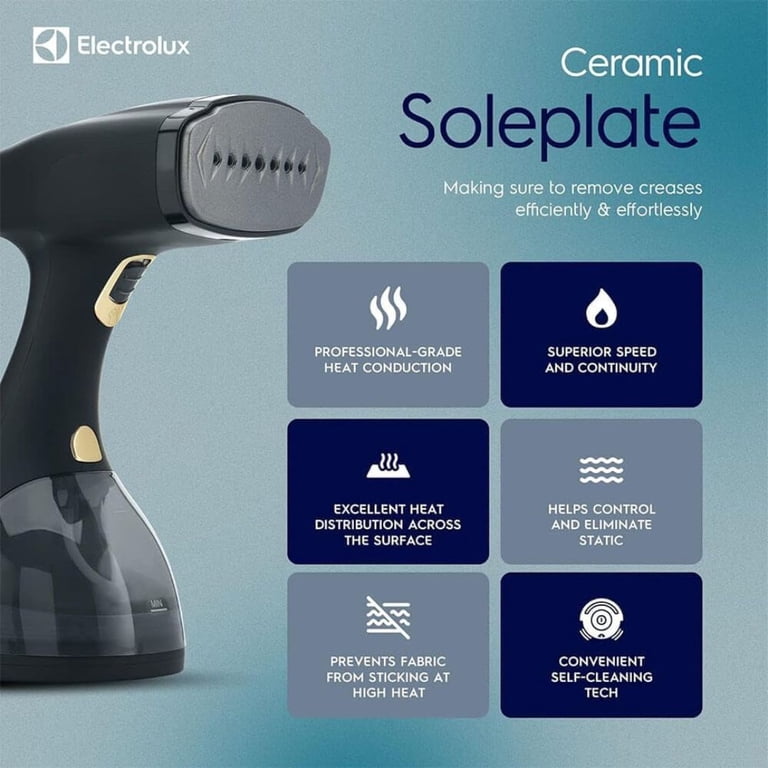 Electrolux Portable Handheld Garment and Fabric Steamer 1500W