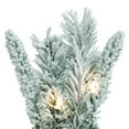 thumbnail image 5 of Vickerman 9' Snow Ridge Artificial Christmas Garland, Warm White LED Lights, 5 of 6