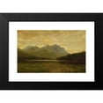 thumbnail image 2 of Homer Dodge Martin 14x10 Black Modern Framed Museum Art Print Titled - Upper Ausable Lake (1868), 2 of 5