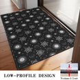 thumbnail image 3 of Black White Sun Moon Star Geometry Pattern Door Rugs,Washable Non Slip Door Mats Indoor,Decorative Door Mats,Entry Mat Indoor for Entrance,Bedroom,Kitchen,Bathroom,20"x32", 3 of 6