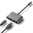 thumbnail image 4 of Adaptador USB C A Ethernet de 1000 Mbps, Puerto de Carga Tipo C PD3.0, Adaptador de Red Tipo C A RJ45, Adaptador de Red LAN para PC., 4 of 5