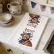 thumbnail image 5 of CaiYueKe 4th of July Patriotic Kitchen Towels American Flag Stars Dish Towels Independence Day Hand Towel Red White Blue 250th Anniversary for Kitchen Housewarming Gifts Memorial Day Home, 16" x 24", 5 of 7