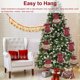 thumbnail image 5 of Juego de colgantes de campana de Feliz Navidad, decoración de adornos, medias no tejidas, decoración, patio de granja, niños, niñas, niños, pino, 8 piezas Inevent HA009163-02, 5 of 7