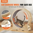 thumbnail image 2 of VEVOR Cat Exercise Wheel Large Cat Treadmill Wheel for Indoor Cats 35.8 inch, 2 of 5