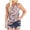 Pink, variant on Women's Camisole Tank Top Leopard Tie-Dye Sleeveless Loose Undershirts