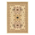 thumbnail image 3 of Unique Loom Taftan Collection Area Rug - Oasis (6' 1" x 9' Rectangle Ivory/Cream), 3 of 7