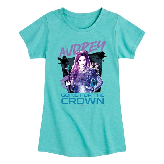 Descendants - Audrey Going For The Crown - Youth Girls Fitted Short Sleeve T-Shirt