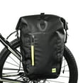 25L Waterproof Bike Bicycle Rear Rack Pannier Bag Cycling Rear Seat Bag