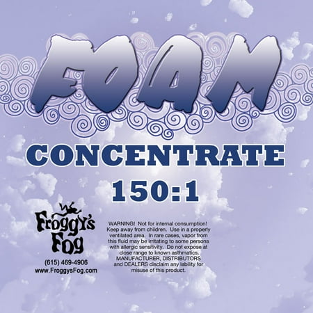 Froggys Foam Fluid Concentrate - 150:1 Concentrate - 55 Gallon Drum