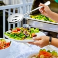 thumbnail image 4 of ZheElen Stainless Steel Serving Spoons Set Safe To Suitable For All Occasions Versatile Gift Idea Gold, 4 of 6
