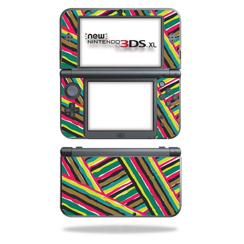 Skin Decal Wrap For Nintendo New 3ds Xl 15 Split Color Walmart Com Walmart Com