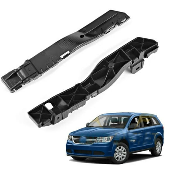 Furulu 2pcs Side Front Bumper Support Brackets Left & Right For Dodge Journey 2009-2018