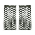 thumbnail image 2 of Curtain,Curtains Window Screens Short Curtains Rod Curtains Kitchen Coffee Curtains Bedroom Curtains 24 X 35 Inch 2 Panels, 2 of 9