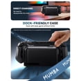 thumbnail image 6 of Mumba Dockable Case for Nintendo Switch 2 (2025), [Blade Series] Full Protection TPU Grip Protective Cover Accessories Compatible with Switch 2 7.9 Inch and Quick-Release Joy-Con Design Shell (Black), 6 of 7