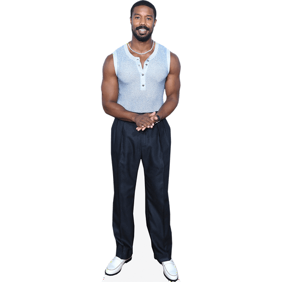 Michael B Jordan (Vest) Mini Cardboard Cutout Standee
