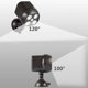 thumbnail image 4 of Motion Sensor Security Light 4 LED Outdoor Garden Lamp Spotlight Battery PowerRW, 4 of 5