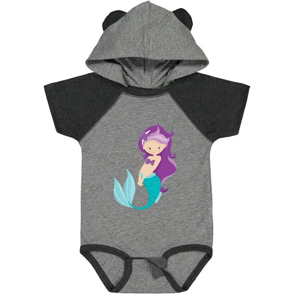 Inktastic Mermaid Girls Baby Bodysuit