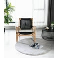 thumbnail image 5 of Boraam Wood Harrison Woven Rope Accent Chair - Black/Natural Finish, 5 of 9