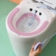 thumbnail image 1 of Almacenamiento y organización del baño, baño de asiento, lavabo de enfermería, bañera, kit de baño de asiento, baño de asiento para inodoro, asiento plegable, fácil de guardar, manguera de descarga, a, 1 of 6