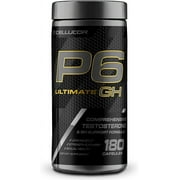 Cellucor P6® Ultimate GH Testosterone Booster + GH Support + Lean Muscle + 180 Capsules + 30 Servings