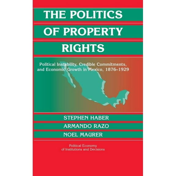 Political Economy of Institutions and De The Politics of Property Rights, (Hardcover)