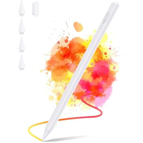 Apple Pencil (2nd Gen): Magnetic Writing Stylus Pen with Touch for