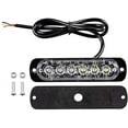 thumbnail image 7 of LED Strobe Warning Lights, 4Pcs 6LED Emergency Warning Lights Strobe Flashing Side Lights 12V 24V Front Rear Side Light Position Lamps, 7 of 7