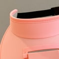 thumbnail image 2 of Sombrero de verano para niños con ventilador, gorra con visera ancha recargable por USB para viajes, playa, rosa YUNYI BRAND  Deportes, 2 of 5