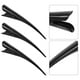 thumbnail image 5 of 3 pinzas metálicas para el cabello tipo pico de pato, accesorios para el cabello para mujeres, niñas y jóvenes (negras), 5 of 8