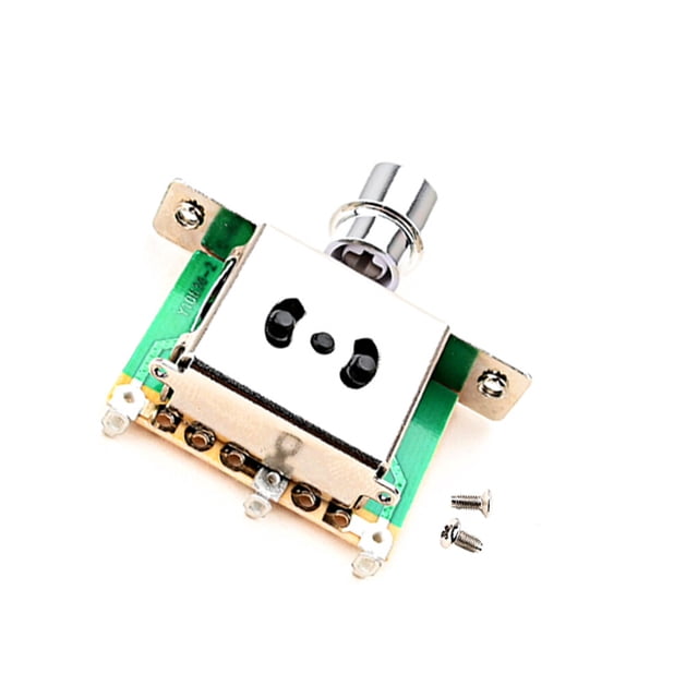 Toystoory Controlador de nivel de interruptor de pastilla mano de obra exquisita accesorios mejorados pieza reemplazada equipo Musical Accesorios para instrumentos musicales Plata GN204