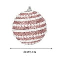thumbnail image 2 of Mecorevxz High-grade Pearl Thread Christmas Ornaments Christmas Tree Pendants Decorations Painted Decorations for Christmas Decor,Christmas Gifts, 2 of 3