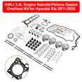 thumbnail image 5 of Engine Rebuild Pistons Gasket Overhaul Kit For Hyundai Kia 2011-2020 G4KJ 2.4L, 5 of 10