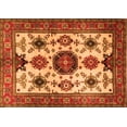 thumbnail image 1 of Ahgly Company Indoor Rectangle Persian Orange Traditional Area Rugs, 7' x 9', 1 of 1