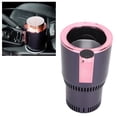 thumbnail image 1 of Car Cup Cooler Warmer Portable Heating Cooling Cup Holder Home Travel Use Rose Gold 12V, 1 of 7
