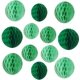thumbnail image 2 of Bola de panal colgante de Navidad verde turquesa para decoración de fiesta de cumpleaños, niñas, niñas pequeñas, novia, baby shower, boda, despedida de soltera, decoración de fiesta, paquete de 6 JAMW Sencillez, 2 of 5