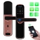 thumbnail image 5 of Cerradura de puerta digital, Cerradura de puerta digital Tarjeta Tarjeta Cerradura de puerta Manija de puerta con huella digital Rendimiento lleno de energía, 5 of 8